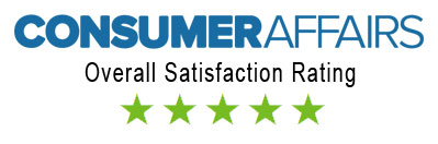 5 Star Consumer Affairs Rating